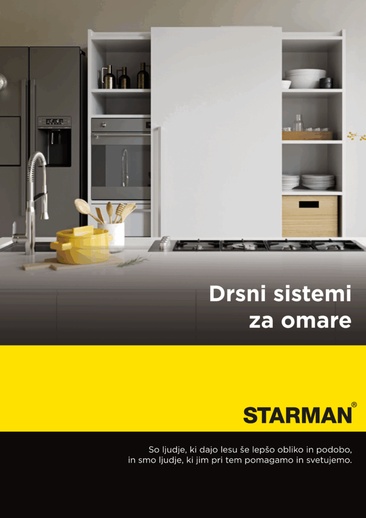 Katalog "Drsni sistemi za omare"
