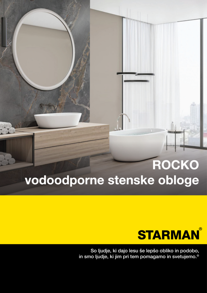 ROCKO - vodoodporne stenske obloge